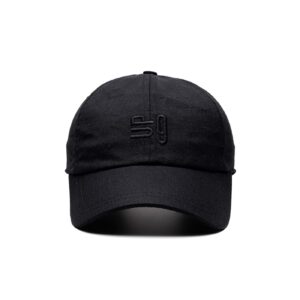 Cap Up9Lisbon - Black with black embroidery made of cork